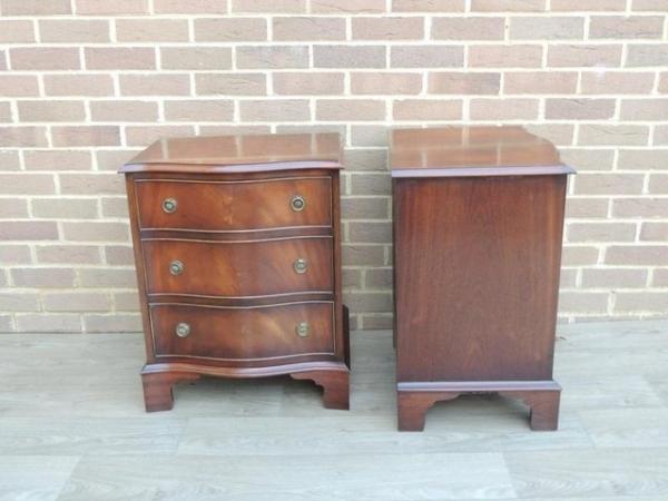 Image 19 of Pair of Bevan Funnell Bedside Chests (UK Delivery)