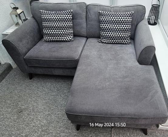 Image 3 of dfs chaise sofa like new