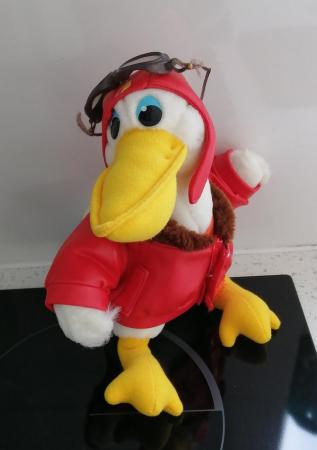 Image 17 of Duck Soft Toy Pilot. Size: 9.1/2" Tall.