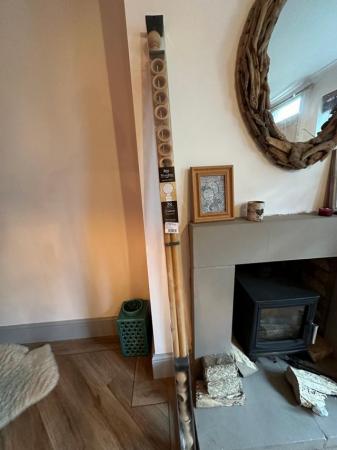 Image 3 of Brand New Wooden Curtain Pole Light Oak (2.4m)