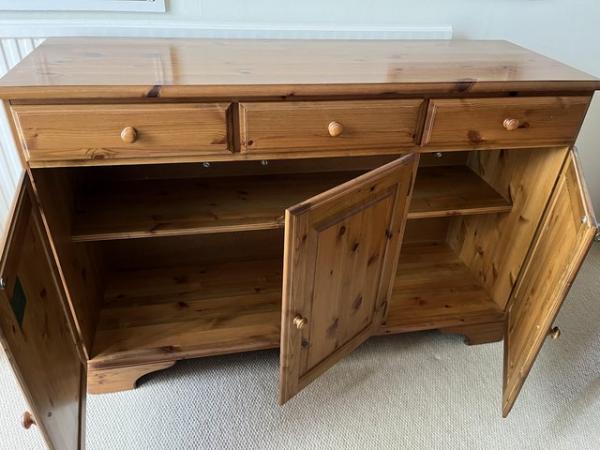 Image 1 of Ducal sideboard in pine 3doors and 3 drawers