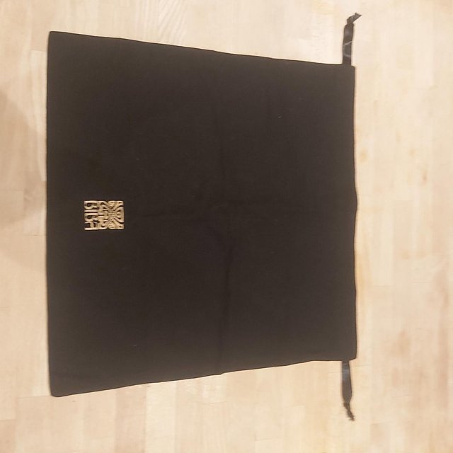 Preview of the first image of New black cotton bag BIBA branded.