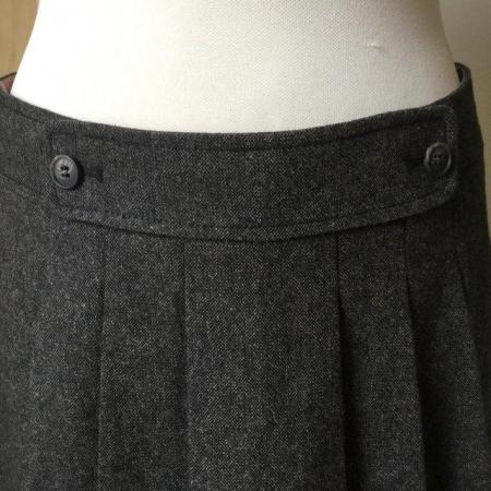Image 7 of NEXT Wool Mix Flirty Pleated Skirt, Fully Lined, Sz 10, 31”