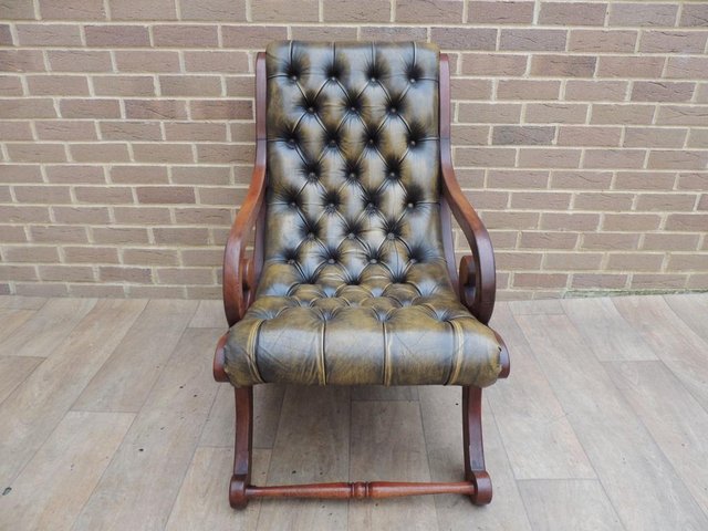 Preview of the first image of Chesterfield Slipper Chair (UK Delivery).