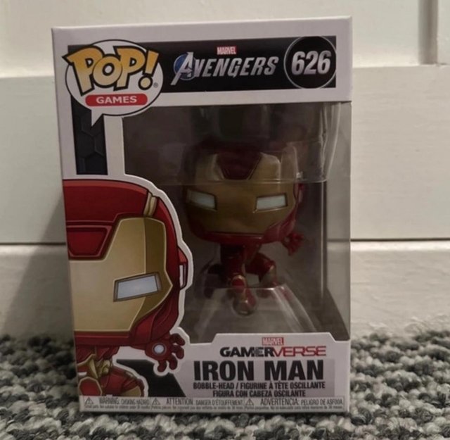 Preview of the first image of Gamer verse Ironman Funko Pop.