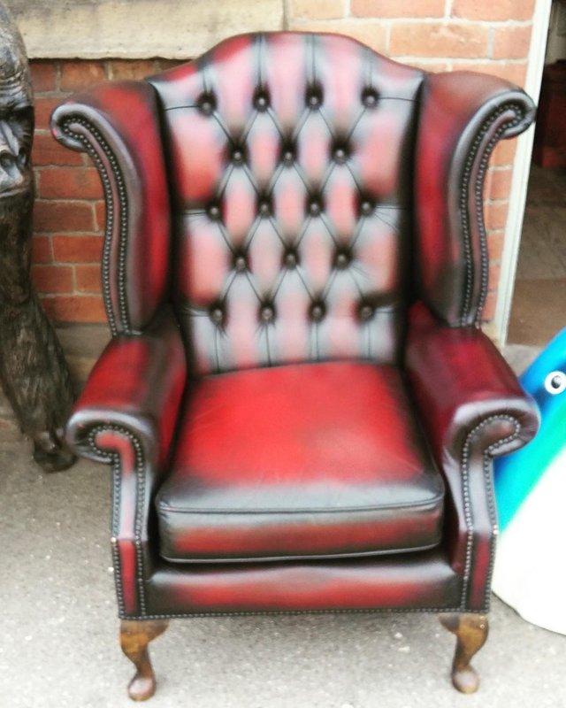 Preview of the first image of Old Leather Chairs Wanted,Ring Philip anytime..