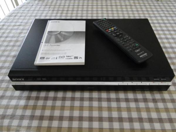 Image 3 of Sony DVD recorder Model No. RDR-HXD790 with remote control
