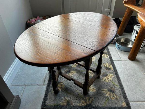 Image 2 of Genuine Old Charm Wood Bros drop leaf Coffee Table.