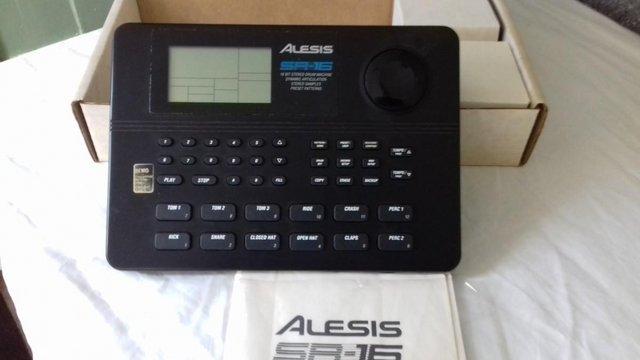 Preview of the first image of ALESIS SR16 DRUM MACHINE Littlehampton.