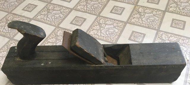 Preview of the first image of Antique Block Jointer woodwork Plane with blade.