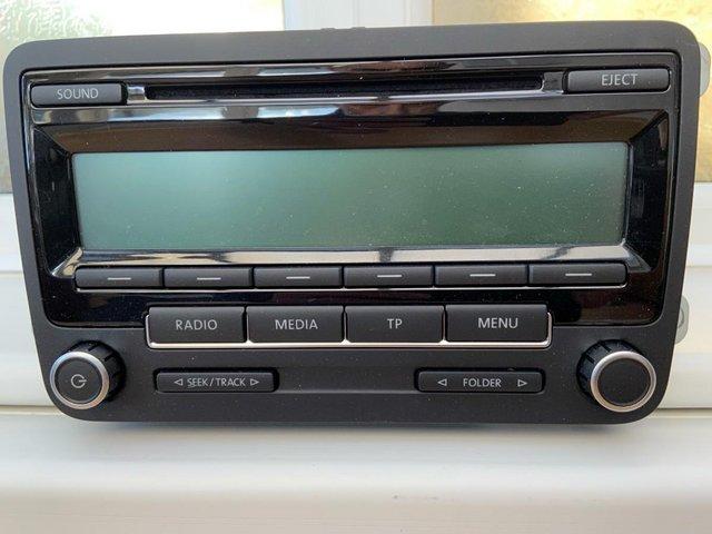 Preview of the first image of VW RCD 310 CAR RADIO CD PLAYER.