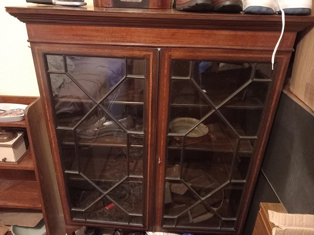 Preview of the first image of Edwardian Mahogany Display Cabinet.