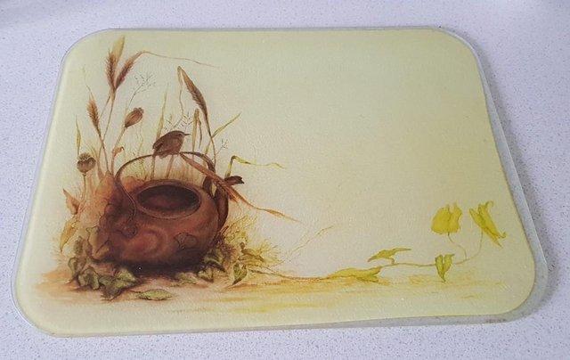 Image 1 of Pretty chopping board - Chatham collection only