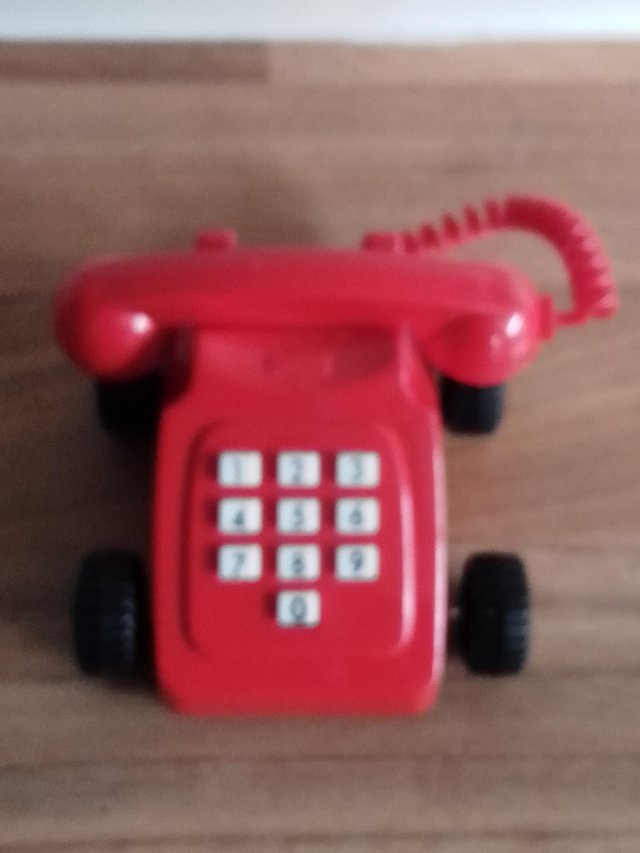 Preview of the first image of Matchbox red phone ,,,,,,,,,,,,,.