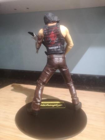 Image 3 of Cyberpunk gaming figure Johnny Silver hand