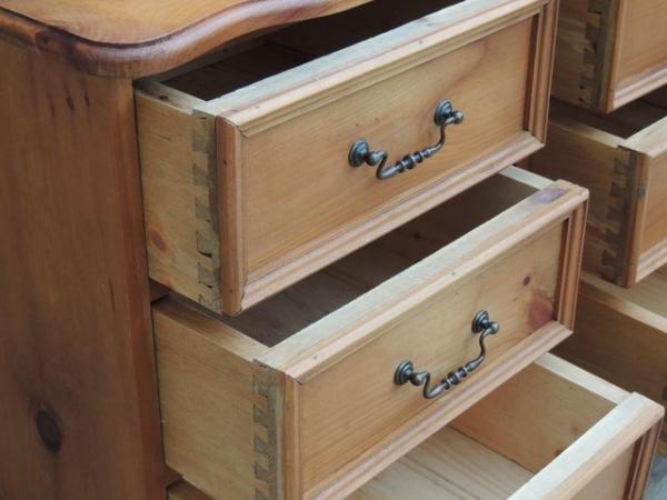 Image 8 of Pair of Welsh Pine Bedside Tables - very strong (UK Delivery