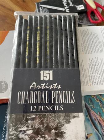 Image 1 of Art Pencils, book, paints …