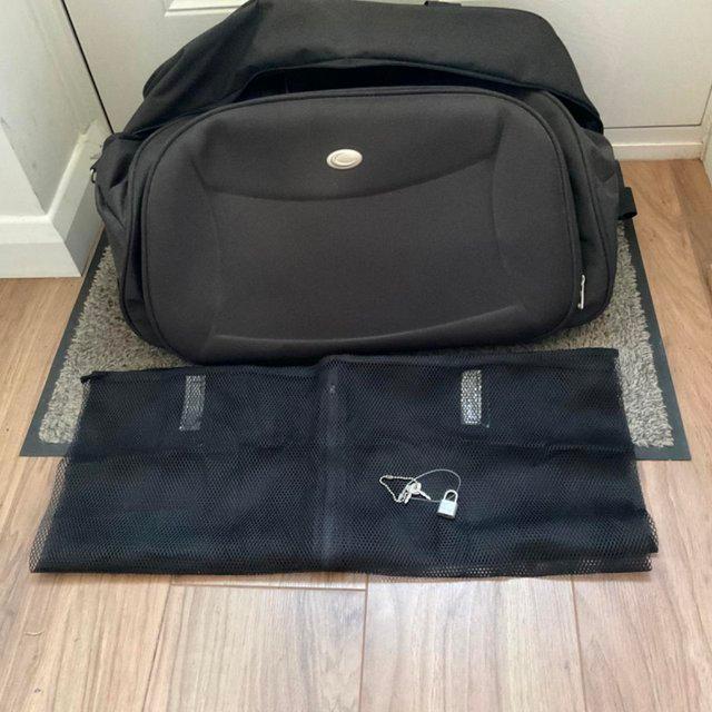Preview of the first image of Black Travel Bag / Holdall. New Never Used.