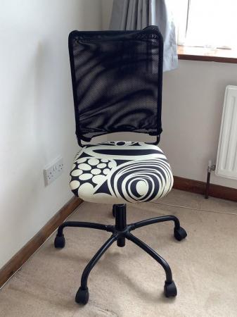 Image 1 of IKEA office swivel chair with adjustable height