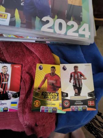 Image 2 of Panini adrenalyn 2024 premiere league trading cards