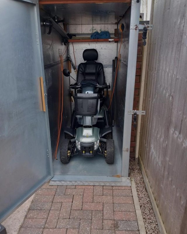 Preview of the first image of Pride Executive All Terrian Mobility Scooter..
