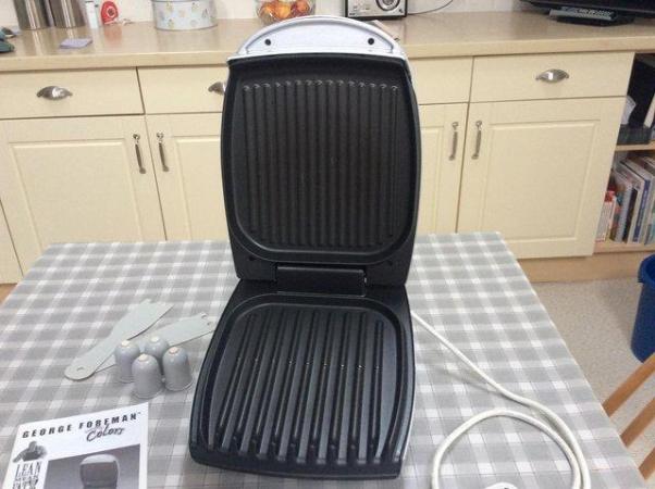 Image 2 of George Foreman Lean Mean Fat Grilling Machine