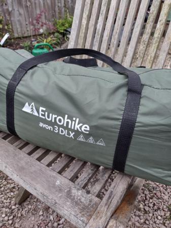 Image 1 of Eurohike Avon DLX 3 man green tent.