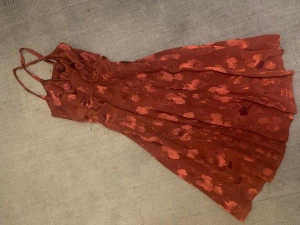 Image 1 of Vintage dress for sale with cross over straps at back