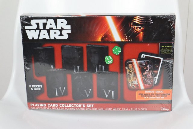 Image 3 of Star Wars Playing Card Game Collector's set.
