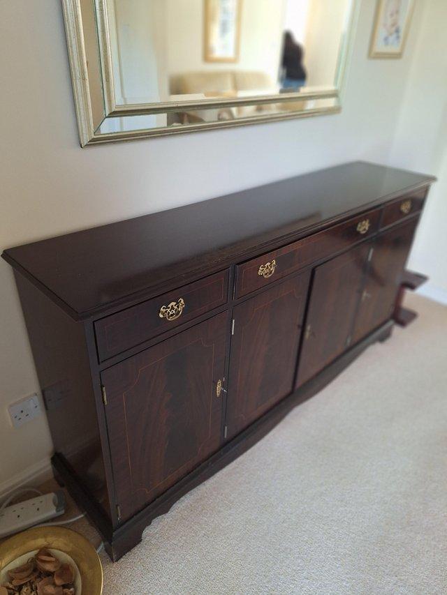 Preview of the first image of Mahogany large sideboard.