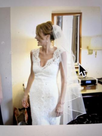 Image 1 of BROWNS designer wedding dress.