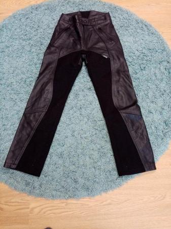 Image 2 of Ladies leather Richa motorcycle trousers,