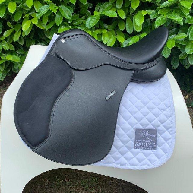 Preview of the first image of Wintec 16.5 inch gp pony saddle.