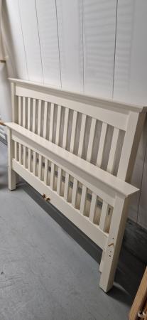 Image 2 of Marks and Spencer wooden double bed frame
