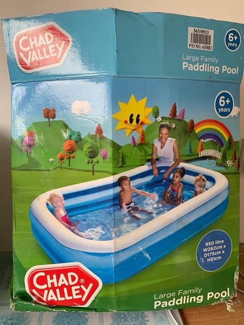 Preview of the first image of Chad Valley Paddling Pool.