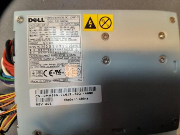 Image 3 of Dell PSU Power Supply  L280P-01