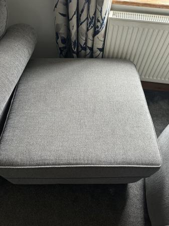 Image 7 of 5 seater sofa with two large foot rests and double chair
