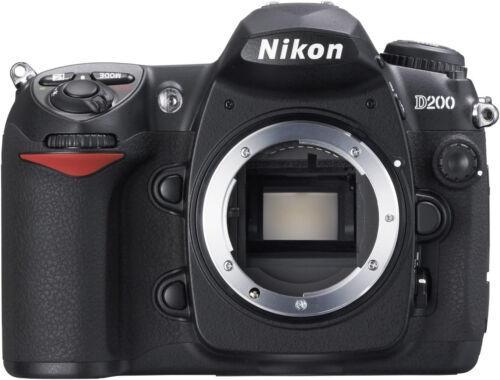 Image 1 of Nikon D200 Digital Camera - BODY ONLY+ BATTERY + USB CHARGER