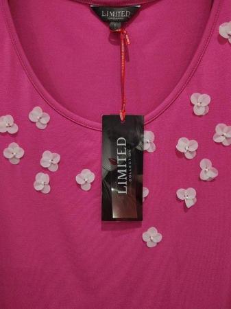 Image 6 of New Marks and Spencer M&S Pink Top Size 8