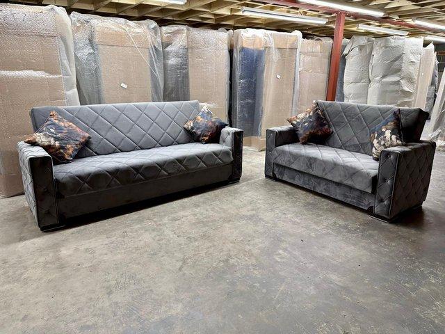 Preview of the first image of Brand New Sofabed Sets For Limited sale Offer.