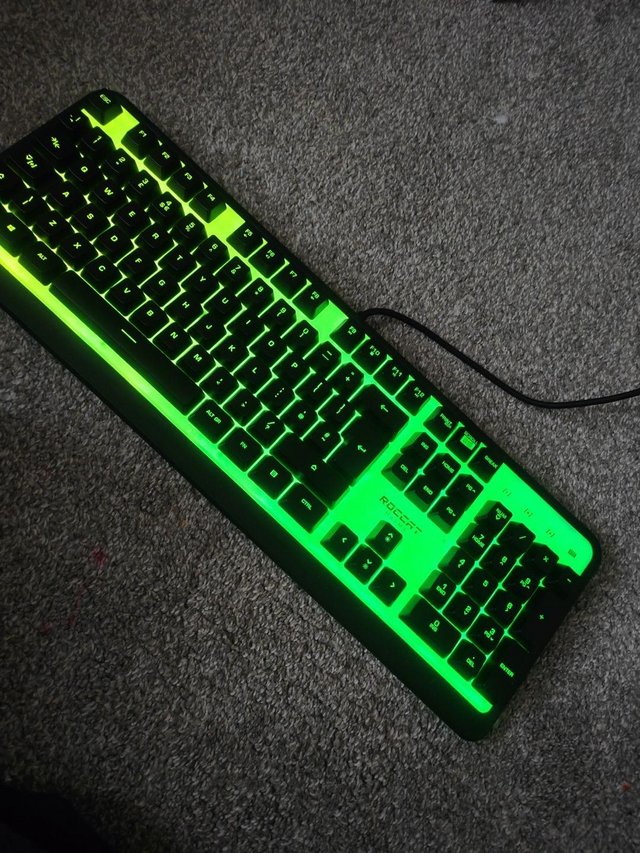 Preview of the first image of Roccat Magma RGB Gaming Keyboard.