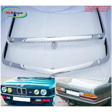 Image 3 of BMW E28 bumper (1981 - 1988) by stainless steel