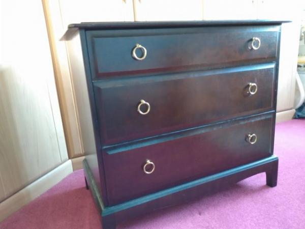 Image 1 of Stag Minstrel Vintage Chest of Drawers (3 Drawers)