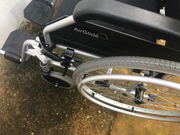 Image 5 of Wheelchair ultra lightweight foldaway flat.