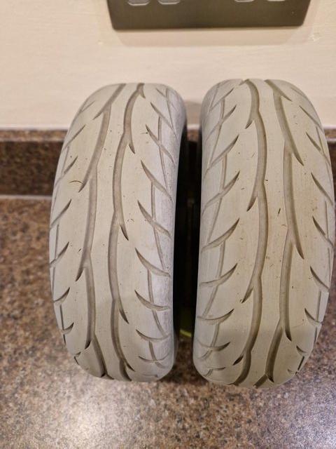 Preview of the first image of Kymco For U Mini LS Rear wheels with solid tyres..