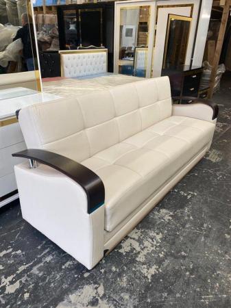 Image 1 of Leather Sofabed Available in Limited Stock ??