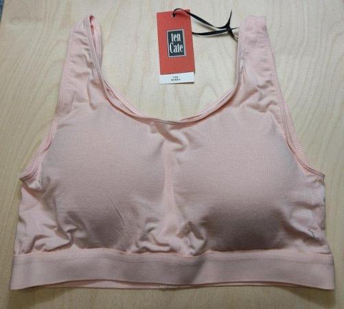 Image 18 of Ten Cate Vest Pink Large. Pink & Grey Bra Medium 12/14