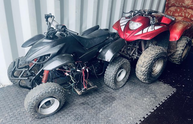 Black Apache Quad 50cc Red Apache Quad 100cc — photo 2 of 3