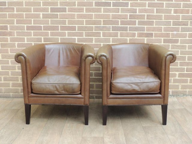 Preview of the first image of Pair of Laura Ashley Osborne Tub Chairs (UK Delivery).