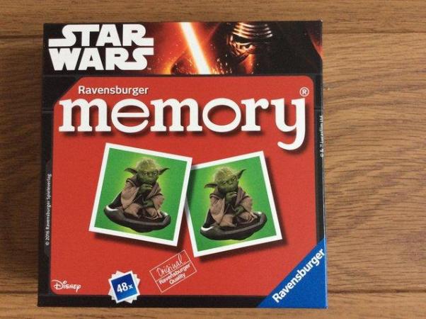 Image 1 of Star Wars Memory Game by Ravensburger